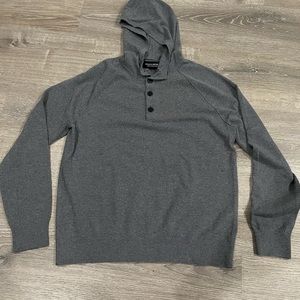 Banana republic premium wool cashmere hoodie
